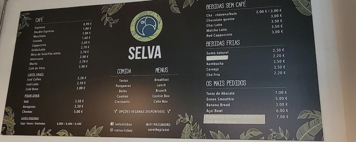 Menu Selva Comedy Cafe-7